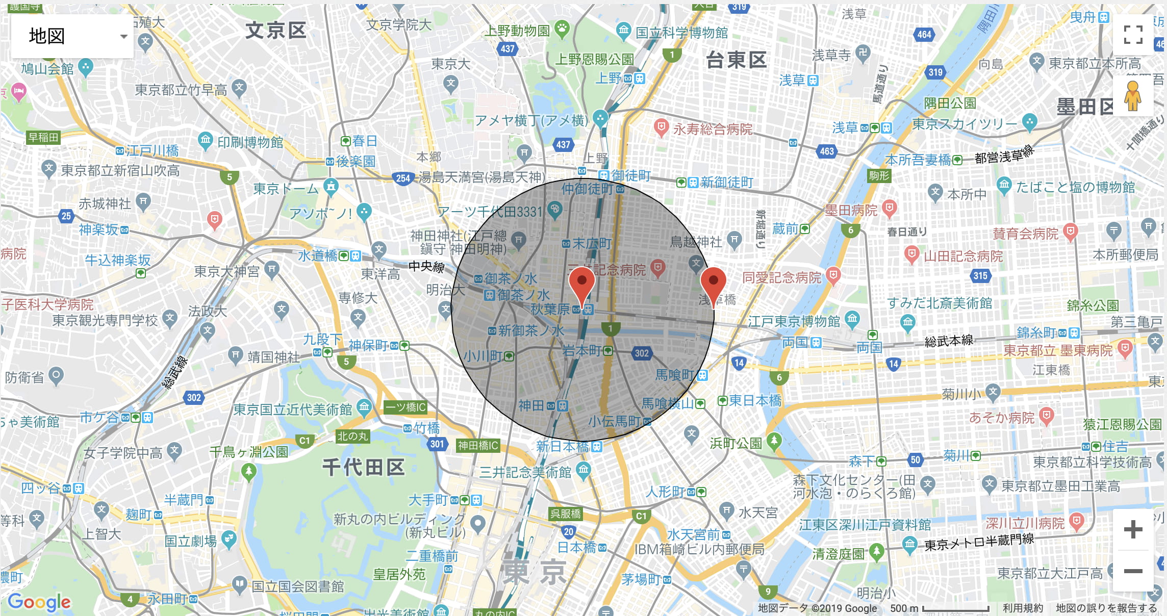 秋葉原_map