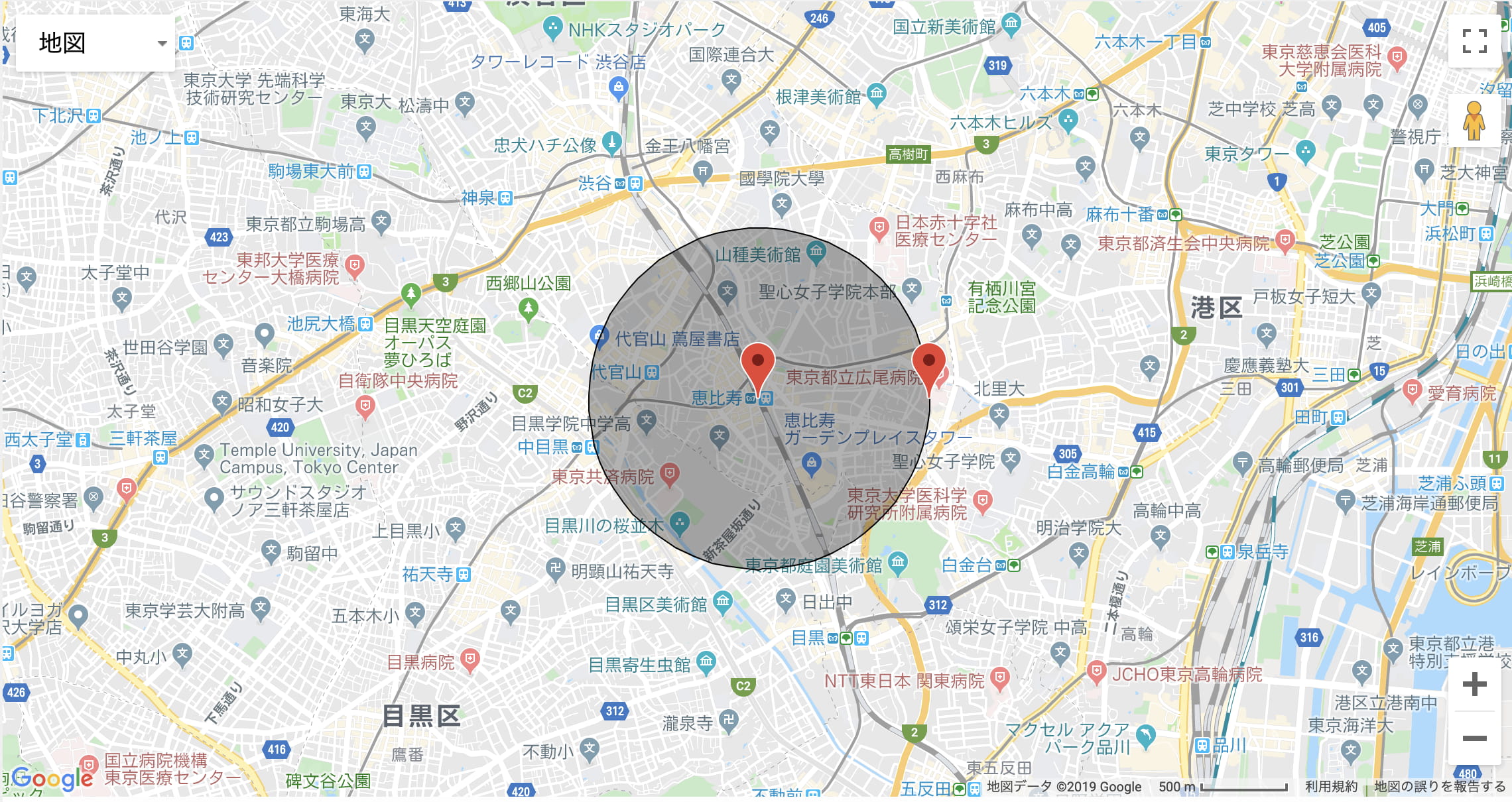 恵比寿_map