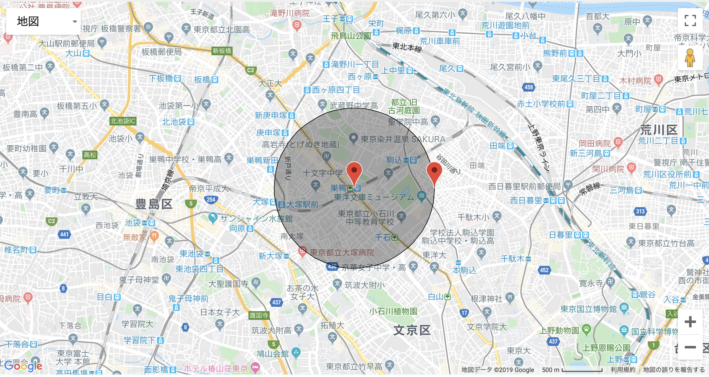 巣鴨_map