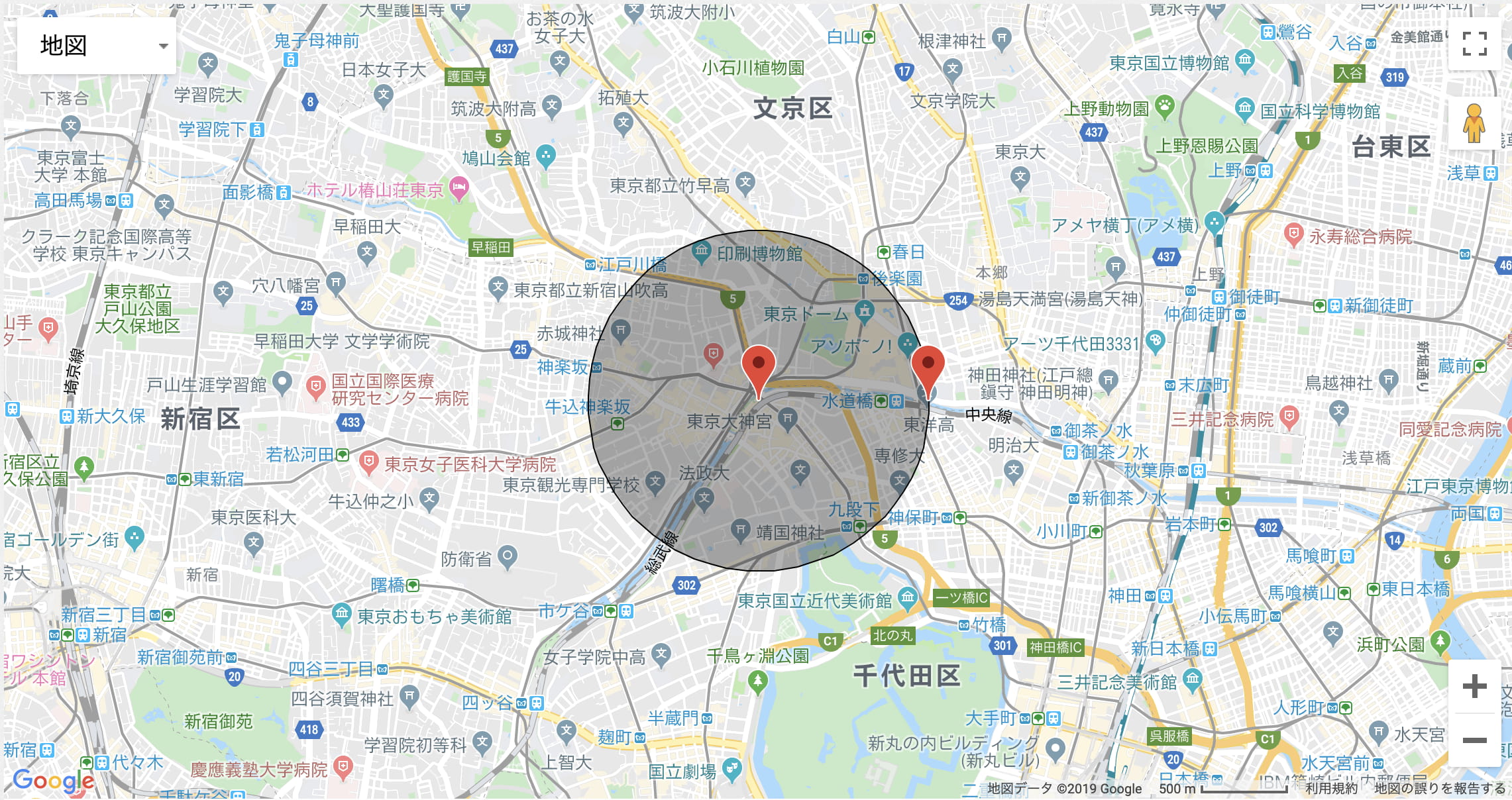 飯田橋_map