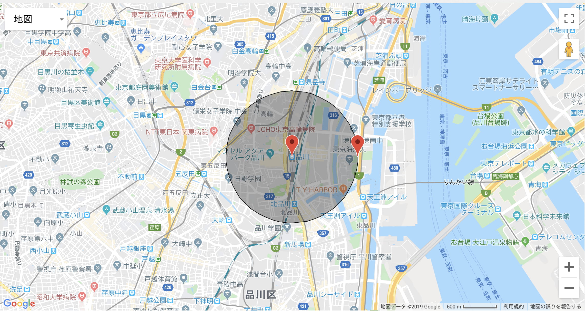 品川_map